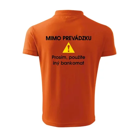 Mimo prevádzku prosím, použite iný bankomat