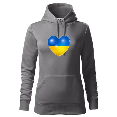 Ukrajina srdce vlajka