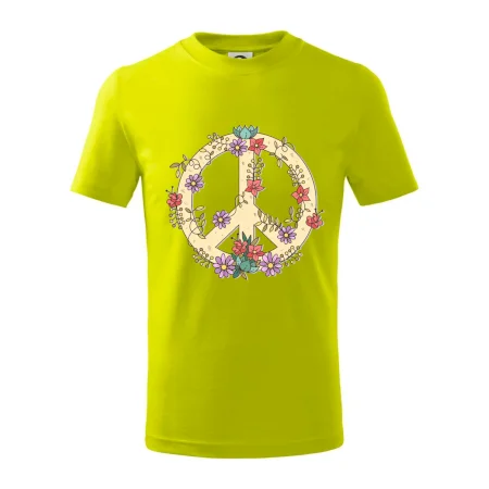 Peace symbol pieskový