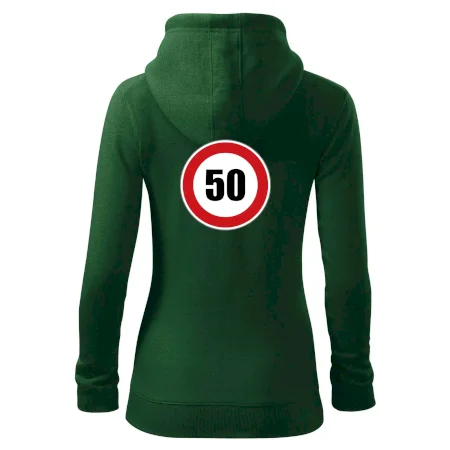 Dopravná značka - obmedzenie rýchlosti 50