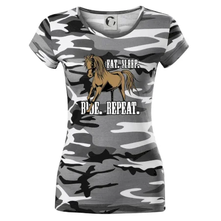 Eat Sleep Ride Repeat Western