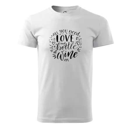 All you need is love and bottle of wine