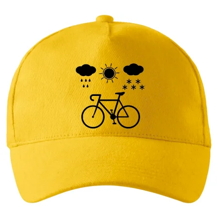 Cyklista za každého počasia