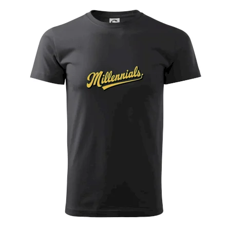 Generace Y - Millennials žlutý nápis