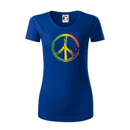 Peace symbol paint
