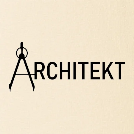 Architekt nápis