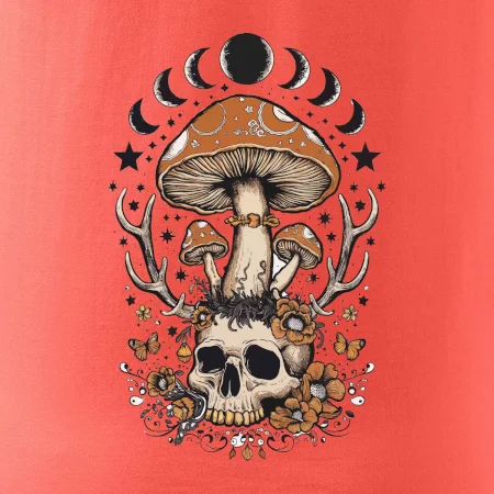 Goblincore magical mushroom