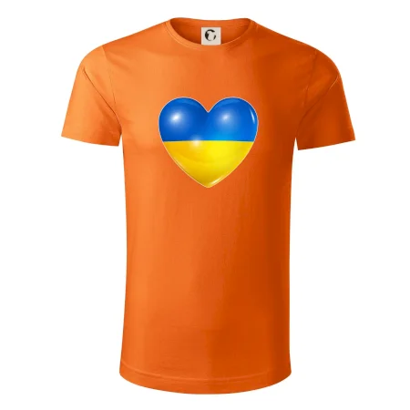 Ukrajina srdce vlajka