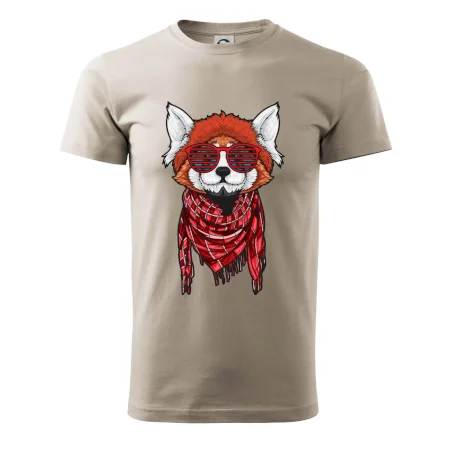 Červená panda hipster