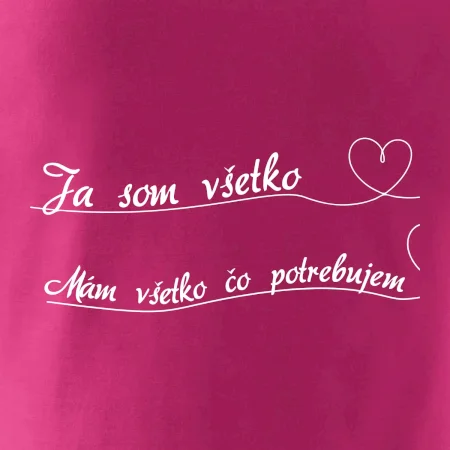 Srdce Mám všetko čo potrebujem