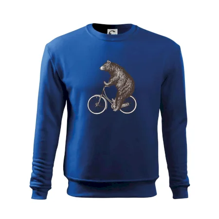 Medveď na bicykli