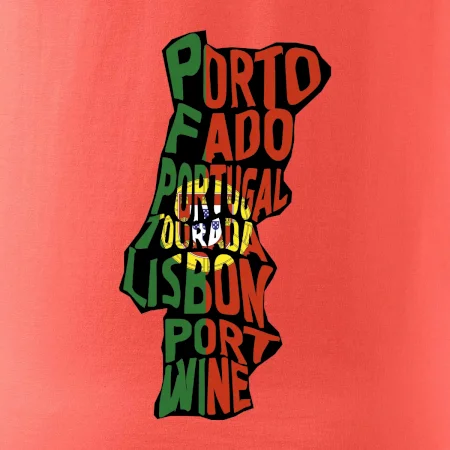 Mapy - názvy miest - Portugalsko