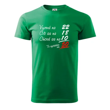 Vyzerá, cíti sa, chová sa - 50 rokov