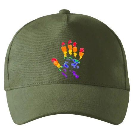LGBT hand print