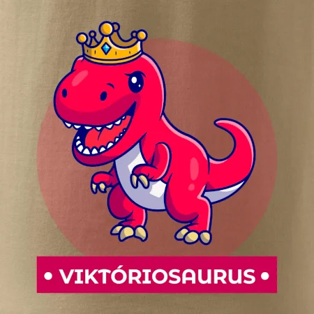 Dinosaurie mená - červený dinosaurus
