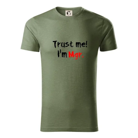Trust me I´m  Mgr. / Ver mi som Magister.