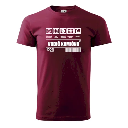 Čiarový kód - Vodič kamiónu
