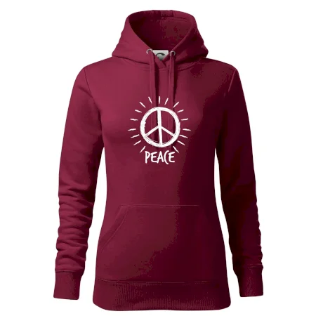 Peace symbol čiernobiely