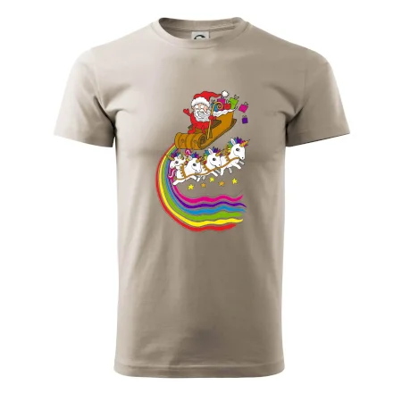 Santa a jednorožce (Pecka design)