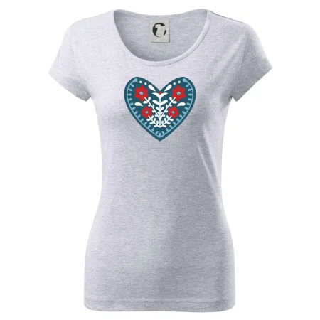 Folklór - srdce modré plné