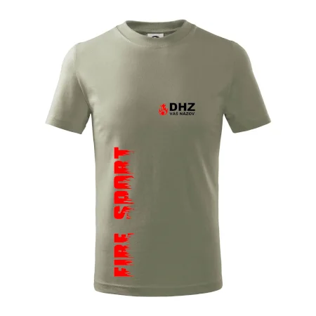 DHZ (oheň, firesport, názov sboru - vlastný nápis)