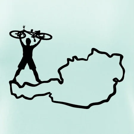 Cyklista - Mapa Rakúska
