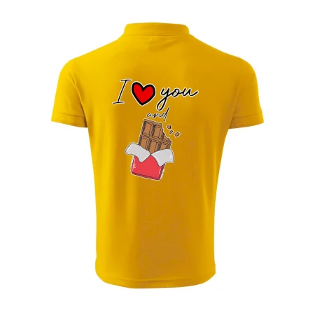 I love you and chocolate