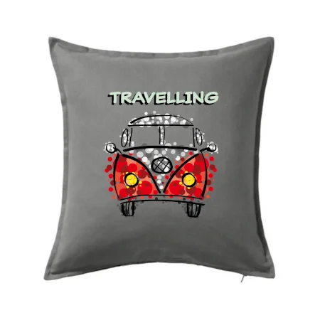Traveling kreslené auto (lulu_art)