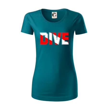 Dive nápis vlajka