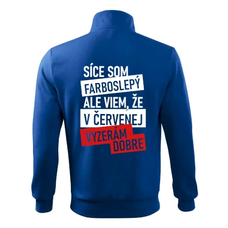 Síce som farboslepý, ale viem, že v červenej vyzerám dobre