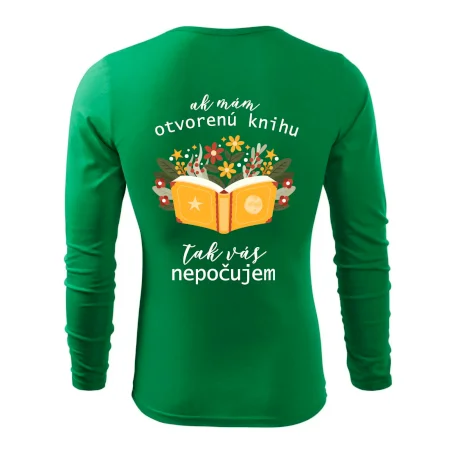 Ak mám otvorenú knihu, tak vás nepočujem