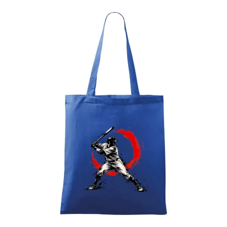Baseballový pálkař japonská tušová malba