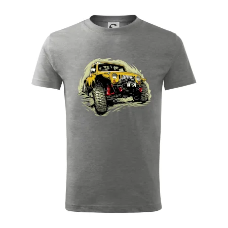 Žltý offroad s navijakom