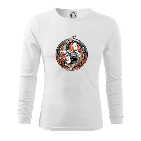Yin & Yang Koi kapor - oranžový