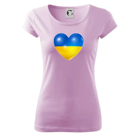 Ukrajina srdce vlajka