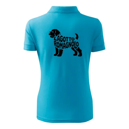 Lagotto romagnolo nápis v tele