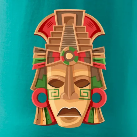 Mayové maska červené uši