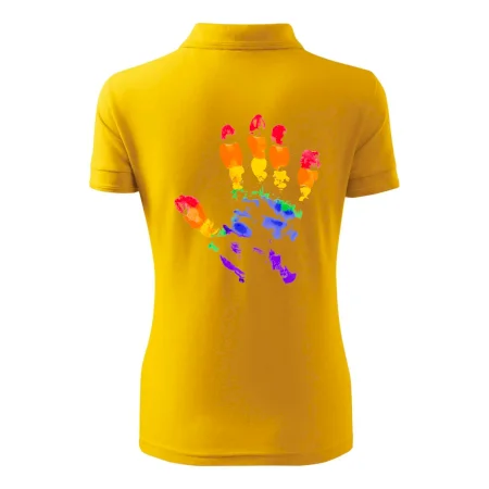 LGBT hand print