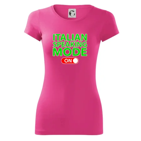 Italian speaking mode - ON