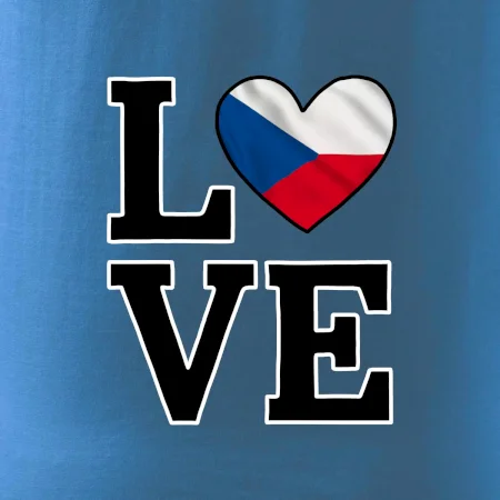Love Česká vlajka