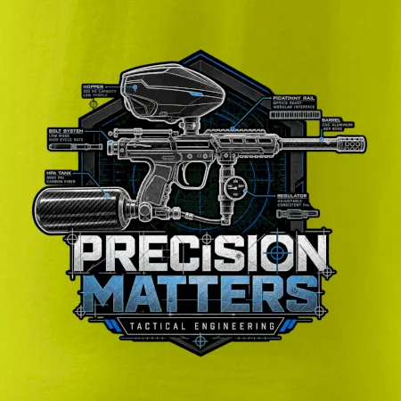 Technický nákres – presnosť je dôležitá paintball