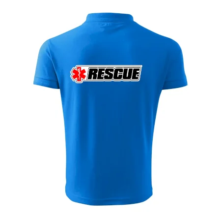 Záchranár rescue kríž červený