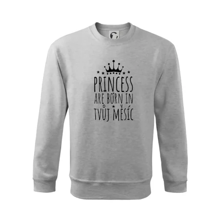 Princesses are born in (Vlastný nápis mesiac narodenia)