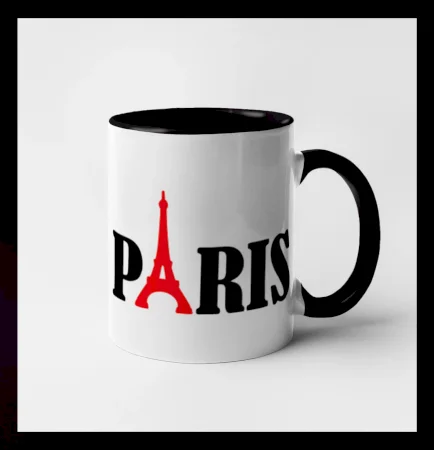 Paris nápis Eiffelova veža