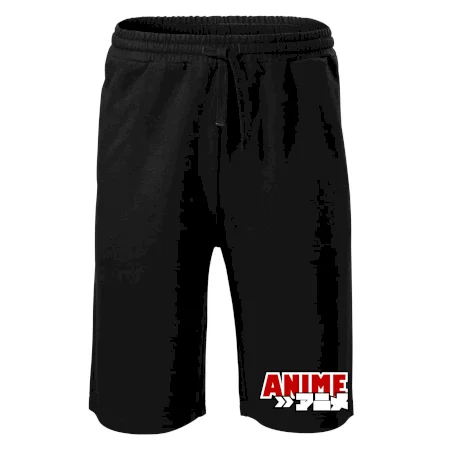 Anime nápis červený