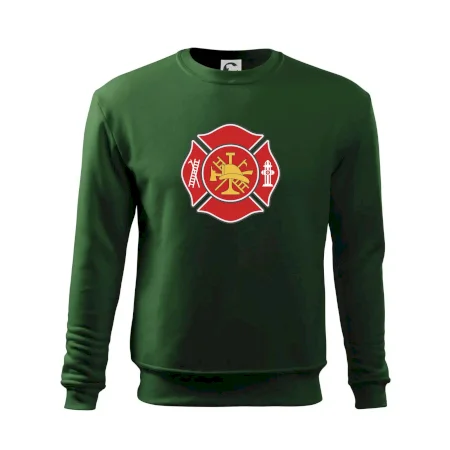 Fire department logo červené