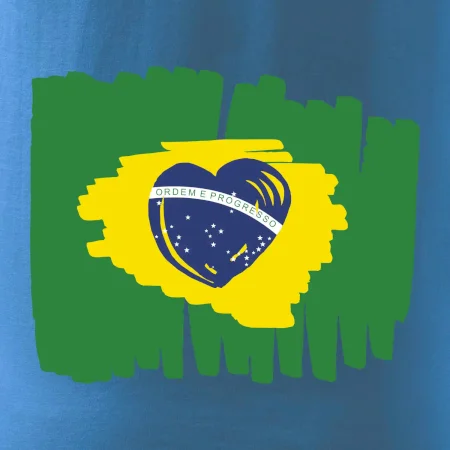 Brazília vlajka srdca