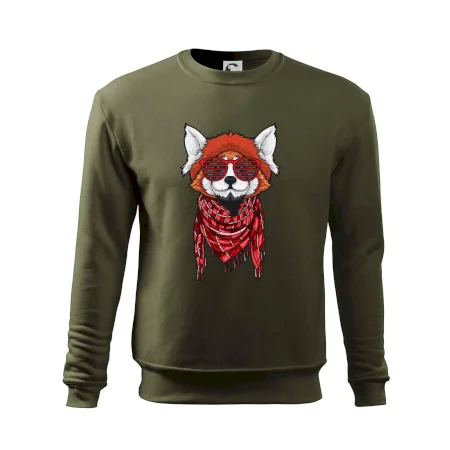 Červená panda hipster