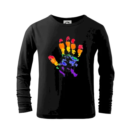 LGBT hand print