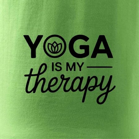 Yoga Is My Therapy nápis